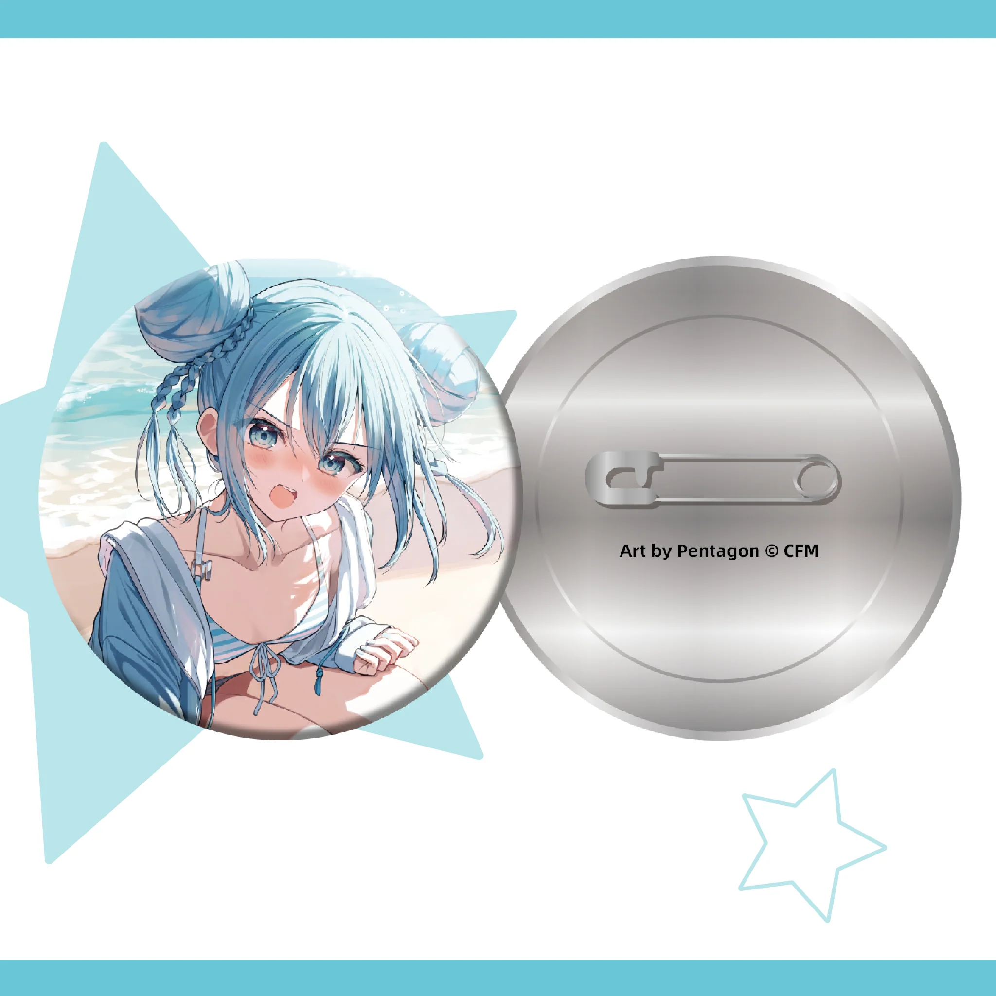 Hatsune Miku Piapro Can Badge 5PCS Set