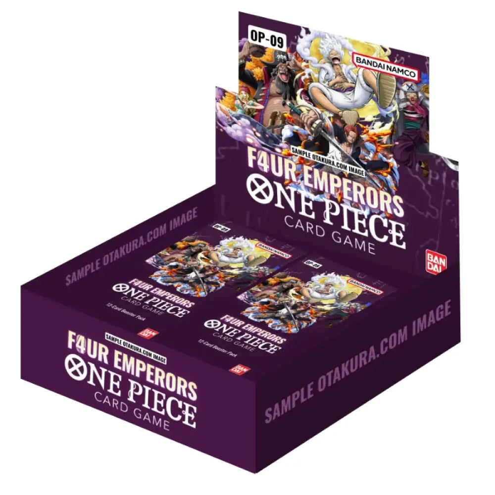 One Piece English Op09 The Four Emperors Cards Live Opening Card Games