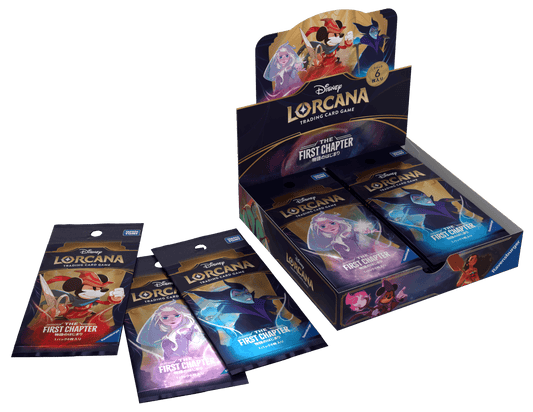 Disney Lorcana Japanese The First Chapter Booster CARDS LIVE OPENINIG