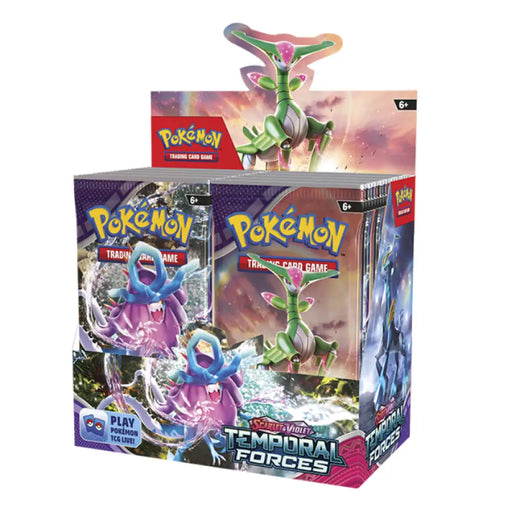 Pokemon English Sv05 Temporal Forces Booster Box Card Games