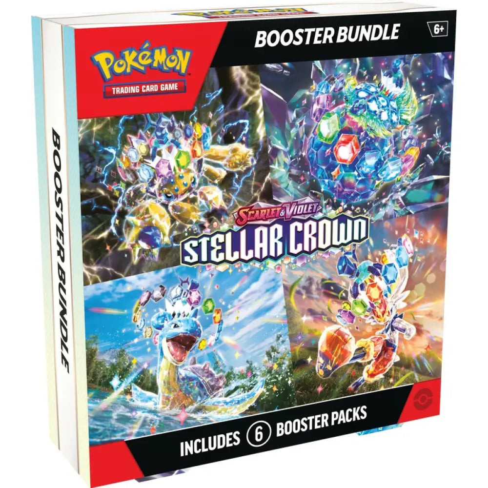 Pokemon English Sv07 Stellar Crown Ship Now Booster Bundle Card Games