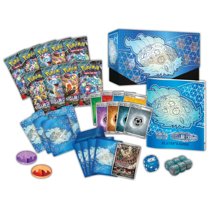 Pokemon English Sv07 Stellar Crown Ship Now Elite Trainer Box Card Games