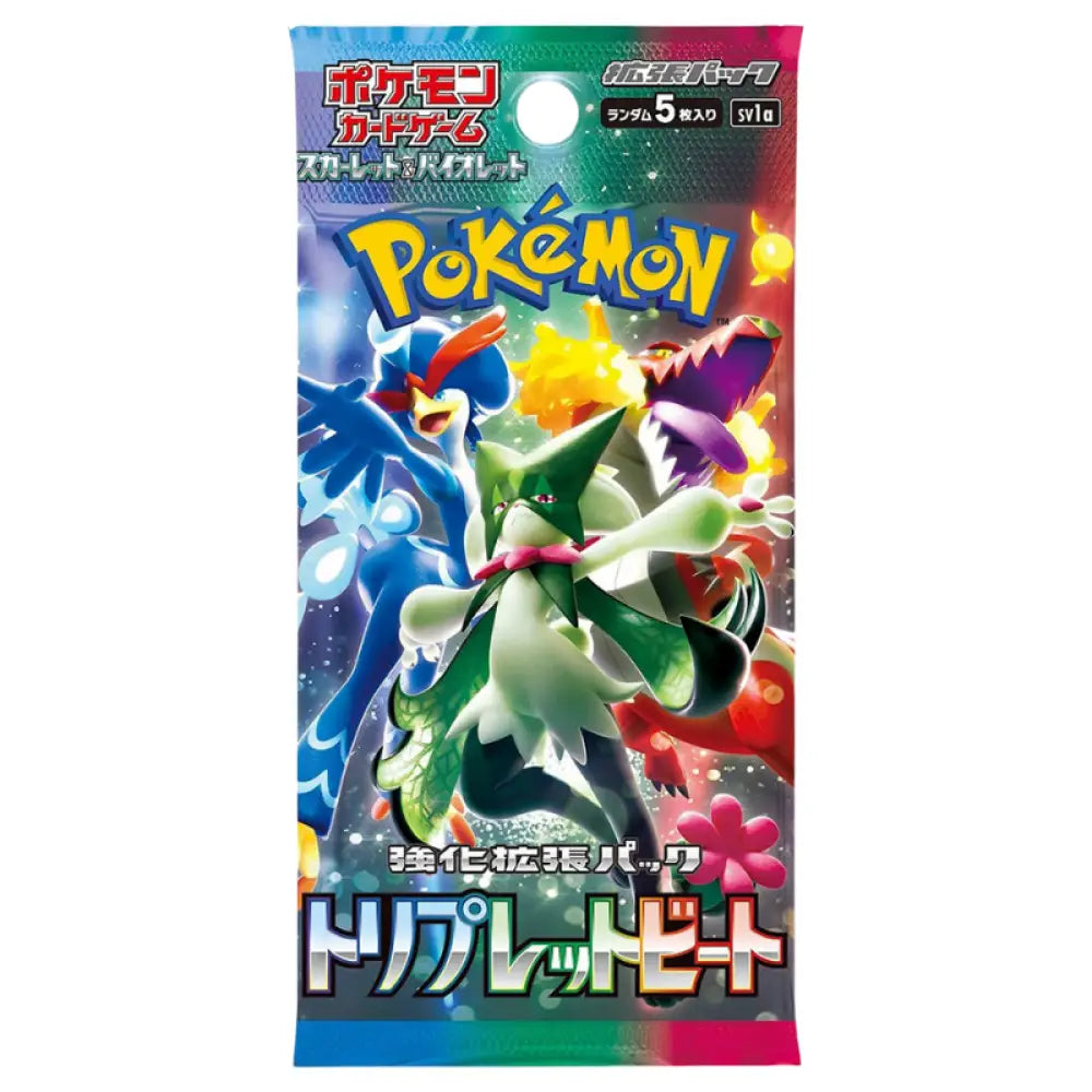 Pokemon Japanese Sv1A Triplet Beat Booster Box Card Games