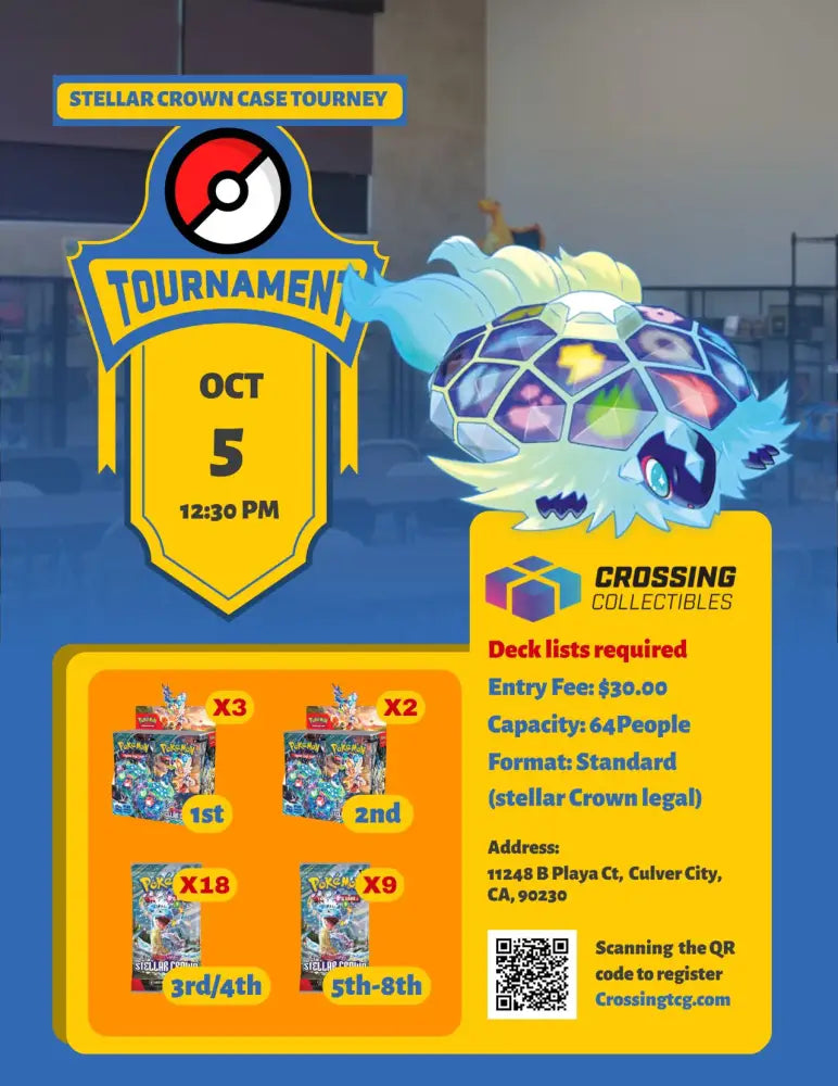 Pokemon Stella Crown Case Tournament