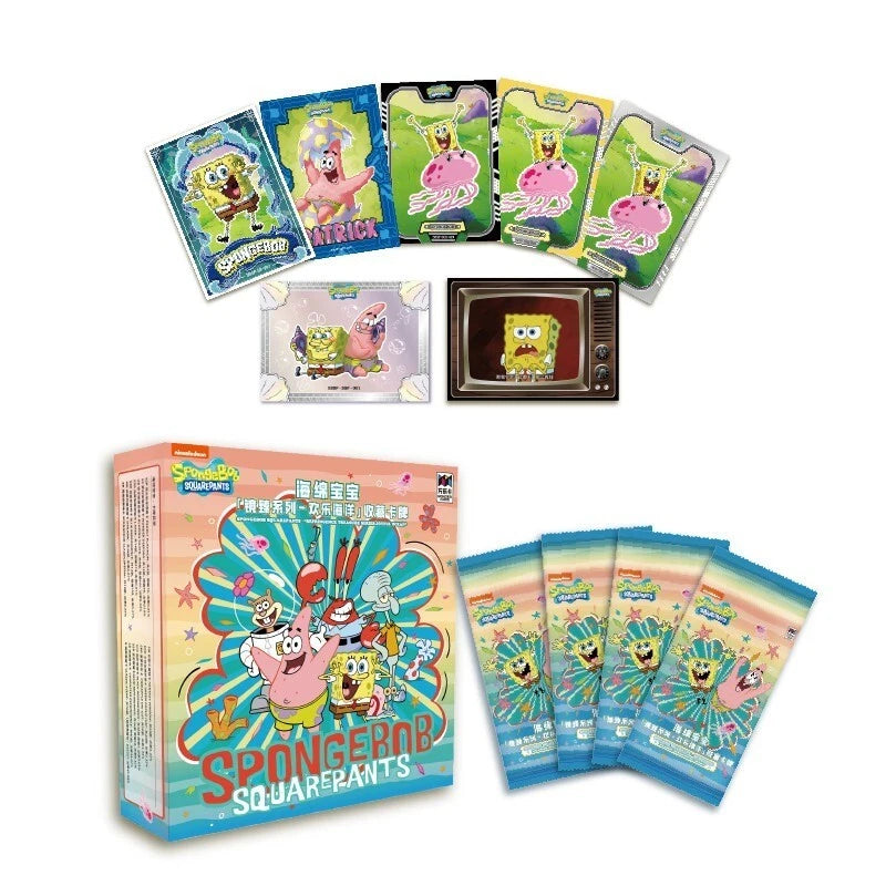 [SHIP SEALED]VanLuck Wondercard Chinese Simplified Spongebob SquarePants Box