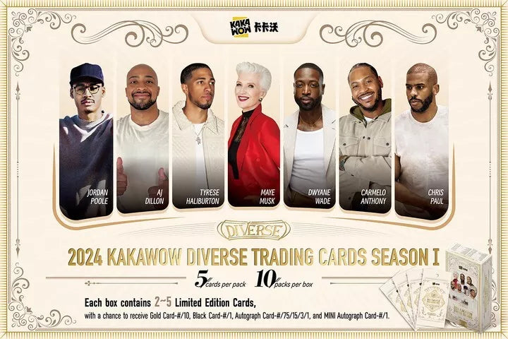 KAKAWOW 2024 Diverse Trading Cards Season 1 Hobby Box [SEALED]