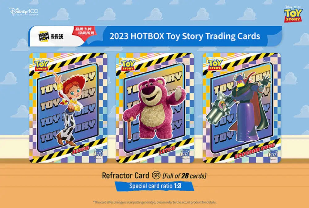 [Sealed]Kakawow: Disney Toy Story Hotbox Booster Box Trading Cards Gift For Kids Card Games