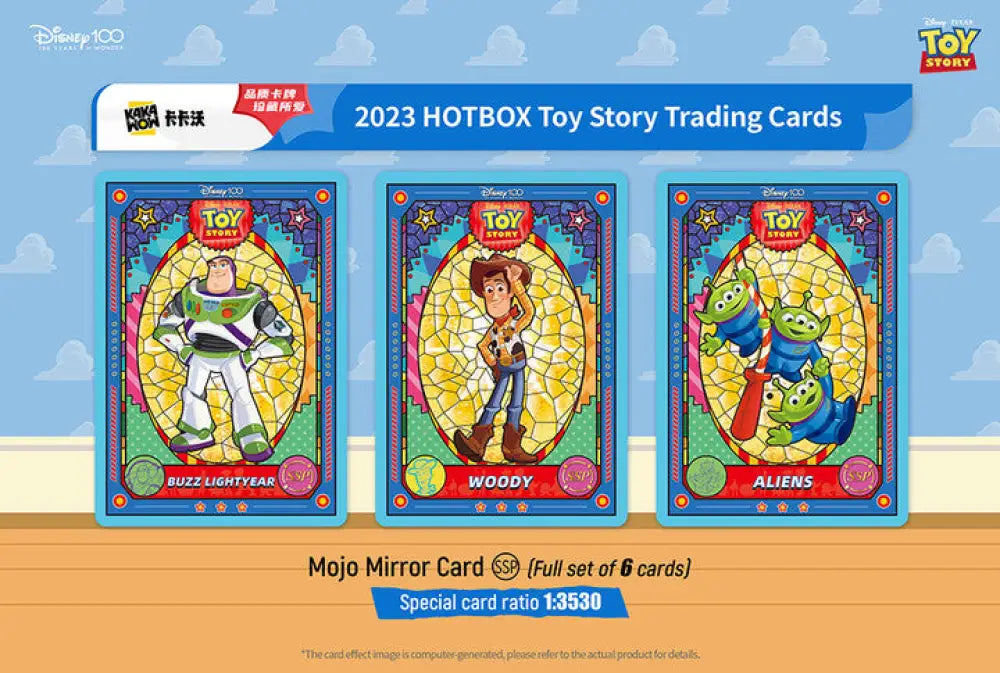 [Sealed]Kakawow: Disney Toy Story Hotbox Booster Box Trading Cards Gift For Kids Card Games