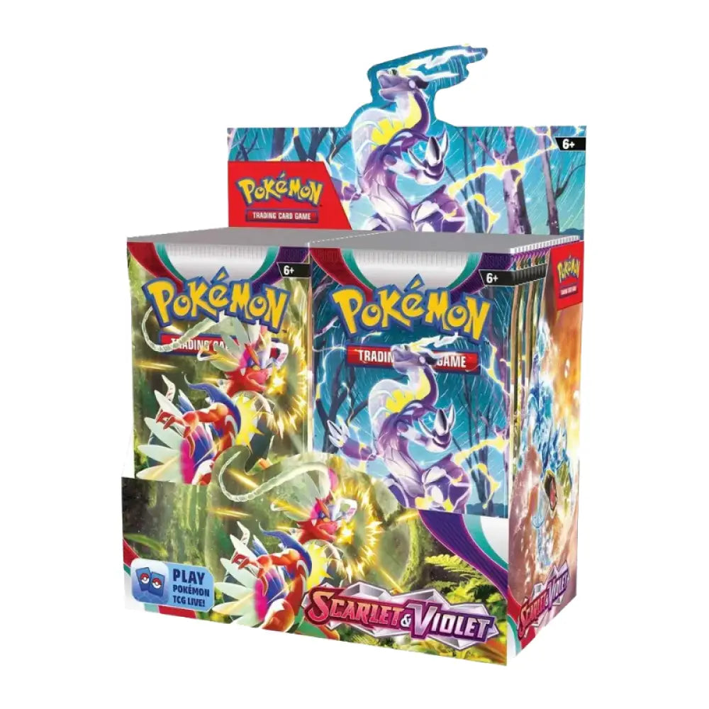 [Sealed] Pokemon En Sv01 Scarlet Violet Booster Box Trading Cards Card Games