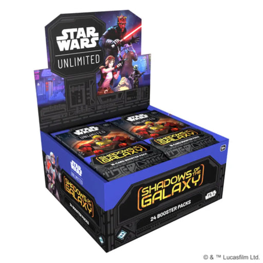 Star Wars Unlimited Shadows Of The Galaxy Booster Box Card Games