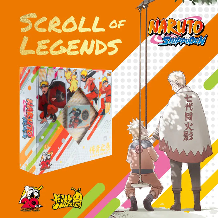2023 Naruto 20Th Anniversary The Scroll Of Legend Collection (Recommended For Age 15+) Card Games