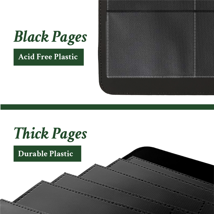/Card·dict™ PU Leather 9 Pocket Binder Delta Green