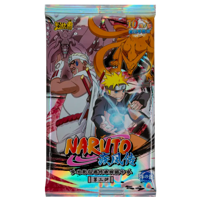 Naruto Tier 4 Booster [Trading Cards Opened On Live] Wave 3 / Pack Card Games